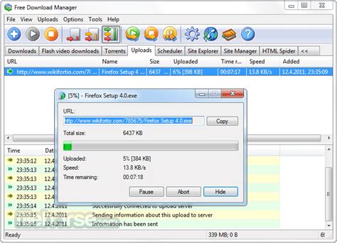  Ant Download Manager (AntDM) is a quick download manager for any Internet file, that fully integrates with all popular browsers. AntDM allows to download free streaming video and audio from numerous web sites, supports P2P peer-to-peer protocol. Try it, you will like it! 